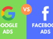 Реклама Google против рекламы Facebook