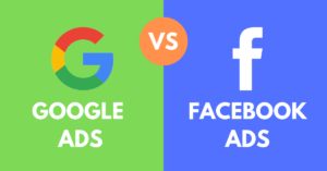 Google vs Facebook reklaam